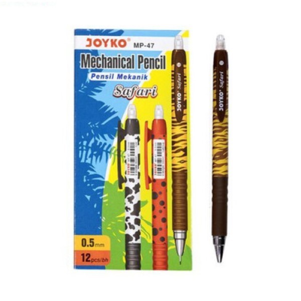 

[ PACK ] Pensil Mekanik Cetekan - Joyko Safari MP-47 MURAH!