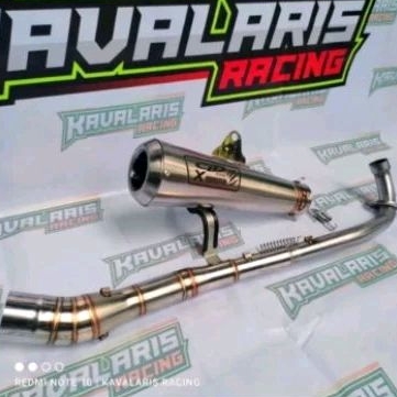 kenalpot cld x monster leher netral Jupiter Vega Astrea grand c70 supra x karisma Revo absolute blad