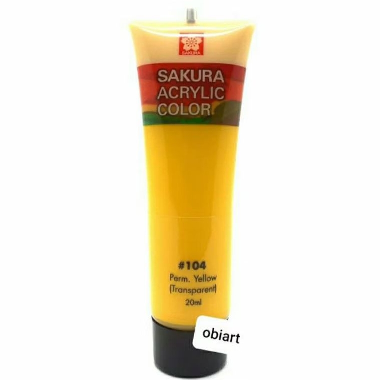 

Sakura Acrylic Color 20 ml Permanent Yellow