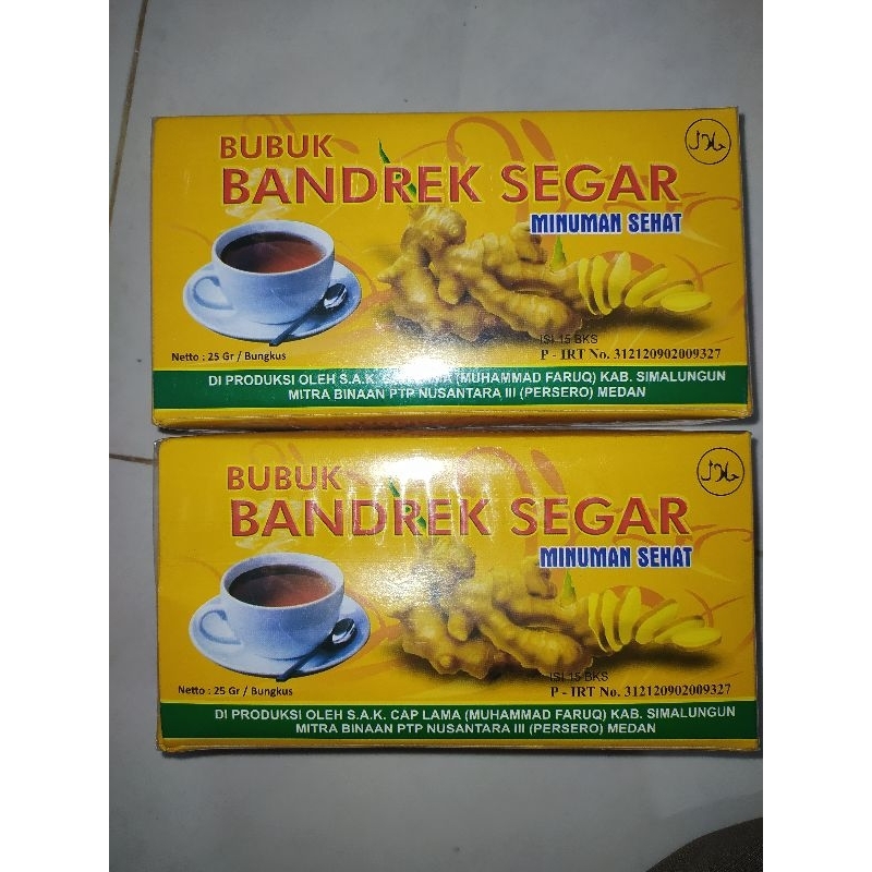 

Bubuk Bandrek Segar Isi 15 bungkus