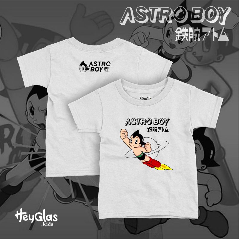 Heyglaskids Tshirt | Astroboy | Kaos anak premium