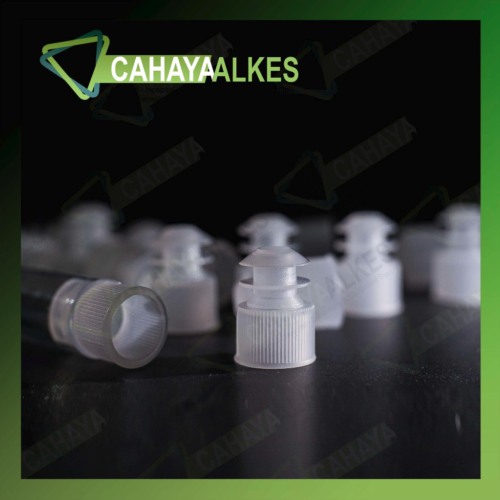 Isi 500 Tutup Tabung Reaksi Plastik 12x75mm & 13x75mm Lentur PP