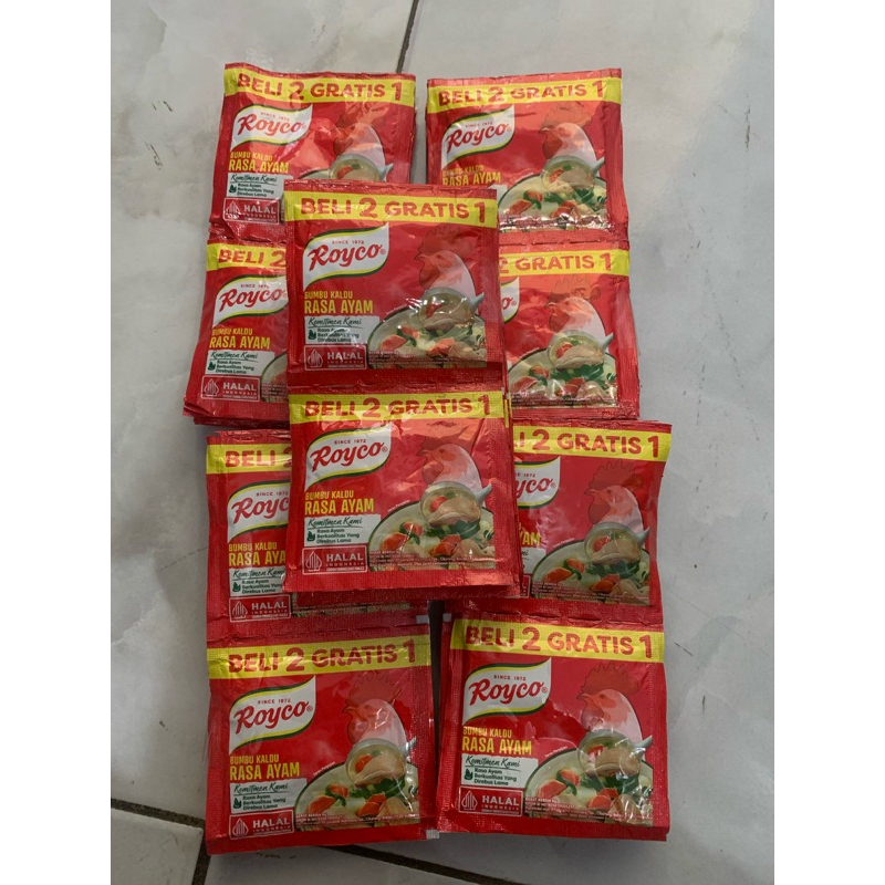 

Royco Ayam Sachet 8gram @500an