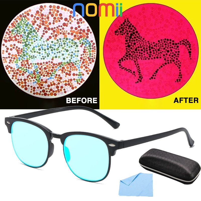 Anti Bluelight/Kacamata Buta Warna Parsial Merah Hijau Atau Kelemahan Penglihatan Warna Pria Wanita