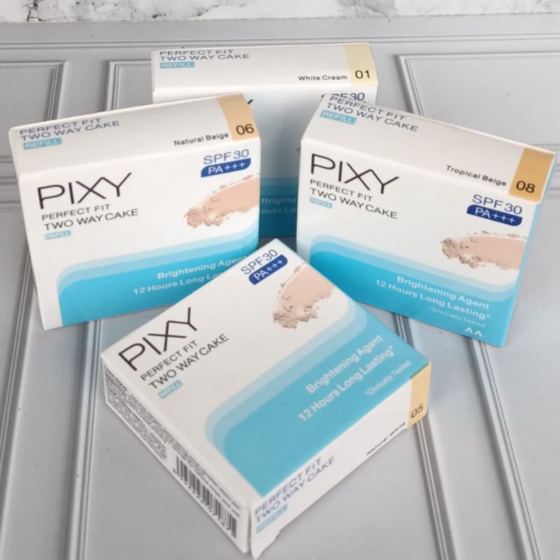 Bedak Pixy Perfect fit Two Way Cake Refil Spf 30