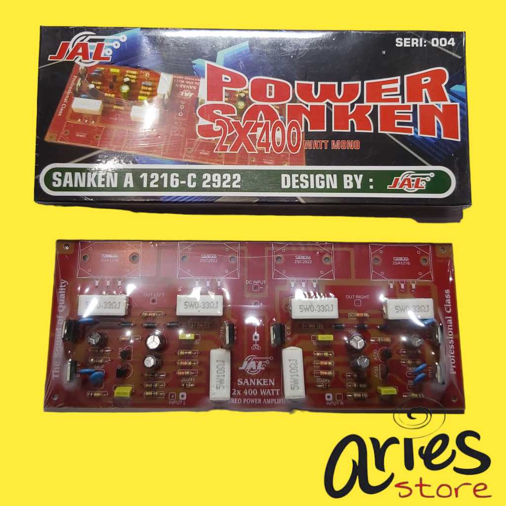 KIT POWER SANKEN STEREO 400 WATT JAL
