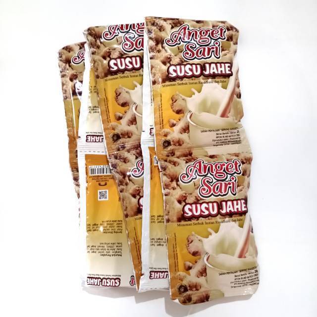 

1 Renceng Anget Sari Susu Jahe 10 Sachet 25 Gr