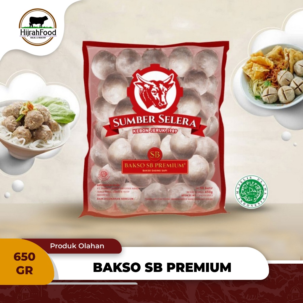 

Sumber Selera Bakso SB Premium Bakso Daging Sapi Beku Tekstur Kenyal