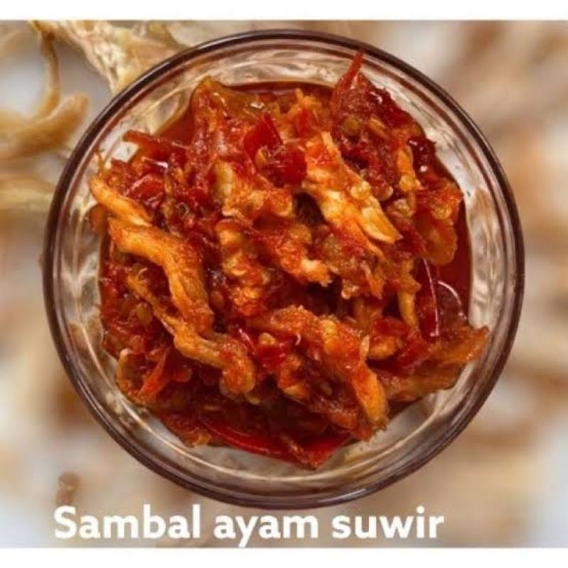 

SAMBAL MERCON AYAM SUWIR | 150GR | ENAK DAN PEDAS