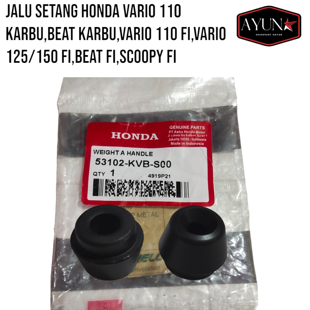 Jalu stang stir honda vario 110 satu set jalu karbu vario 110 fi vario 125 150 fi satu set