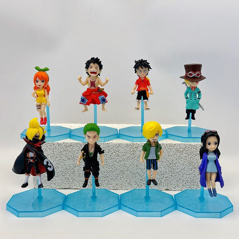 figure one piece 1set 8pcs