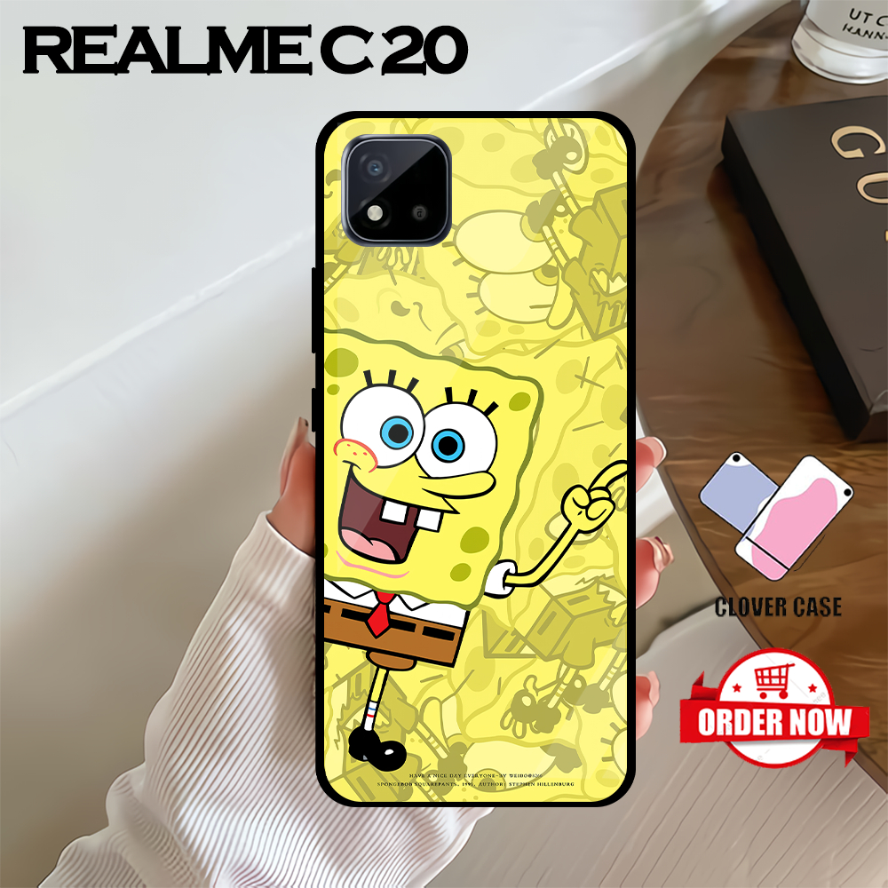 [KN48]  Case Glossy Case | REALME C20 | REALME C11 2021 | CASE KEKINIAN LUCU |  Casing Hp Kilau Moti