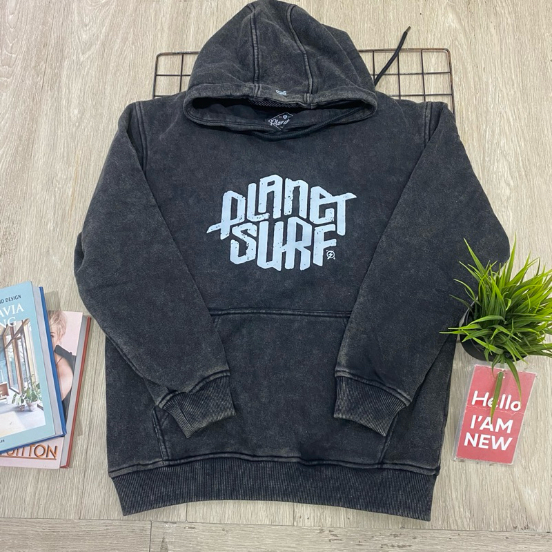 hoodie planet surf pria original