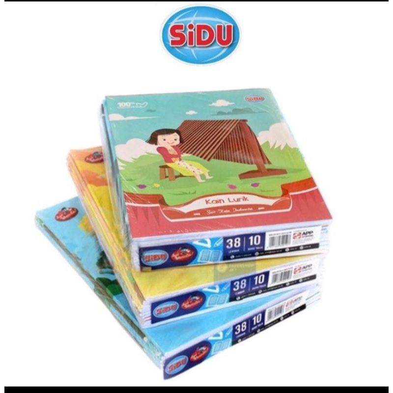 

Buku Tulis sidu 38 lembar 1 pack