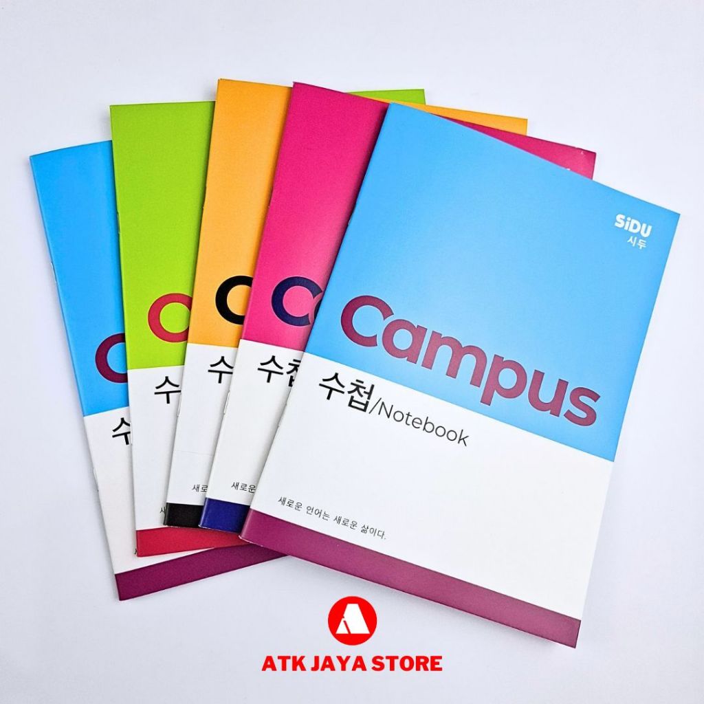 

SIDU CAMPUSS BUKU TULIS 1 pack 5 buku Ukuran BOXY MAXI NOTEBOOK