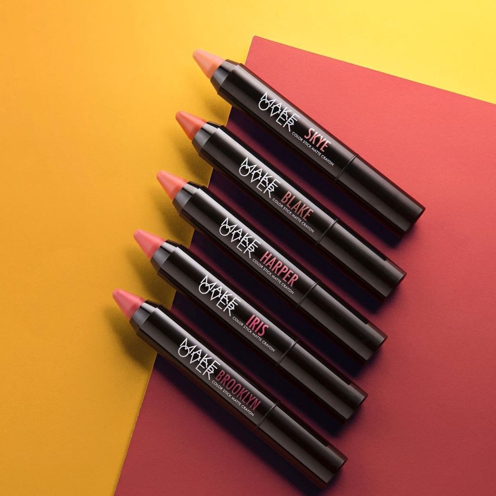 

KODE Y87X Make Over Color Stick Matte Crayon Color Stick Gloos Crayon