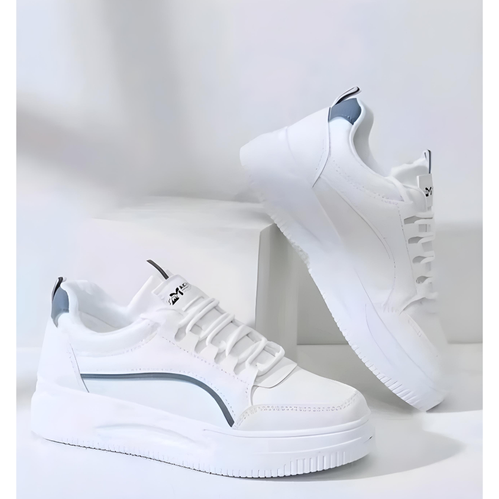 Sepatu sneakers wanita terbaru sepatu putih wanita sepatu wanita korean style sepatu wanita motif ko