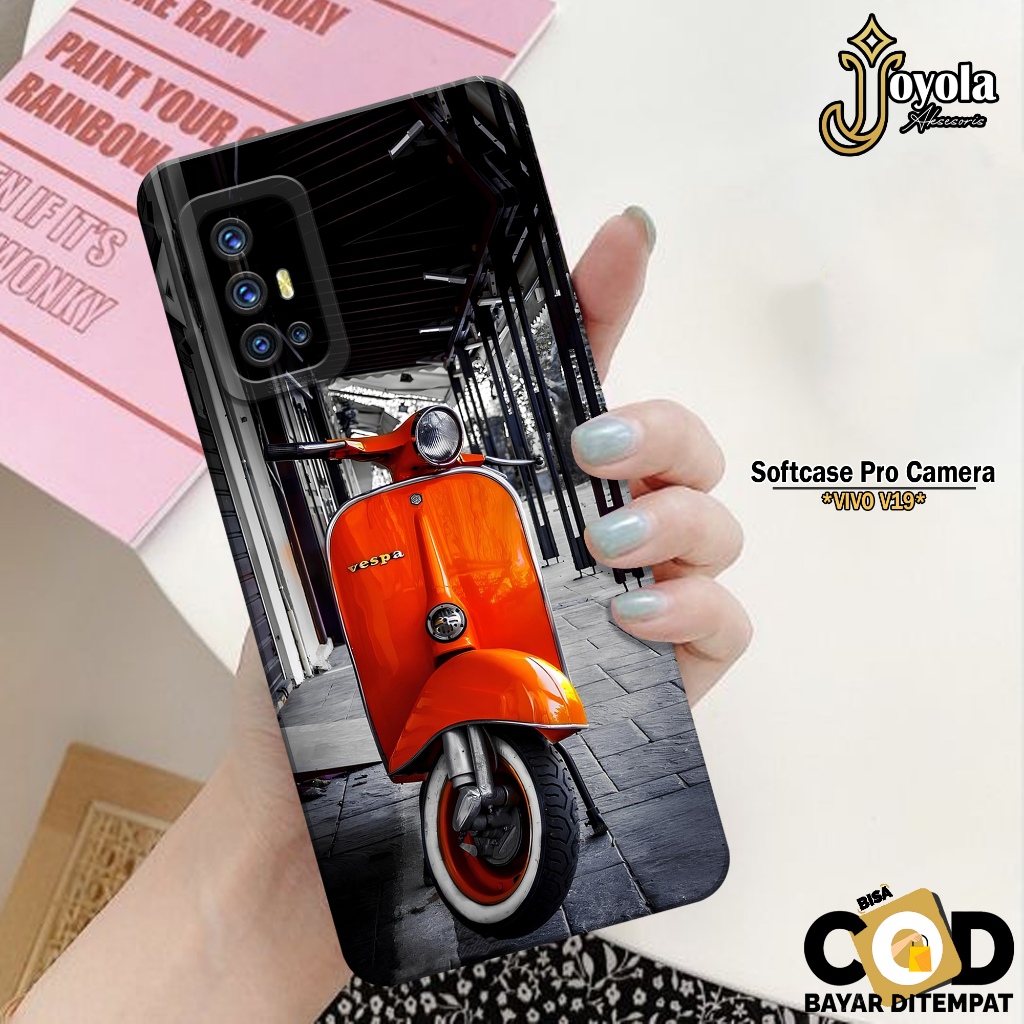 Gravity Plastic Case Vivo V19 Casing Hp Vivo V19 Joyola Fashion Case Vespa Kesing Vivo V19 Silikon