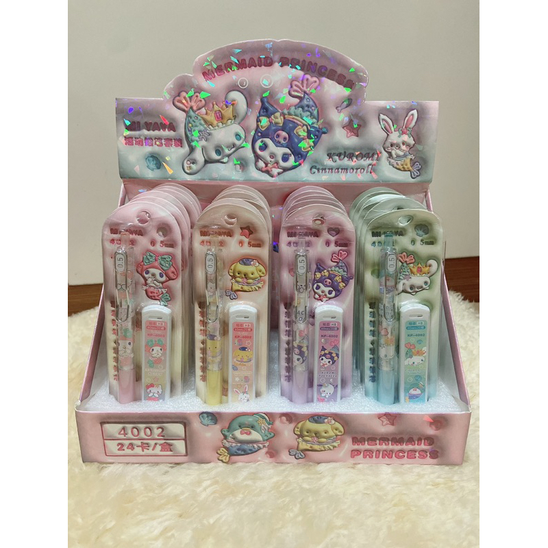 

Pensil Sanrio / Pensil Mekanik Sanrio free Refill