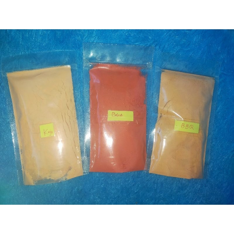 

Bumbu Tabur Premium uk 100gr bumbu tabur cemilan makaroni singkong kentang