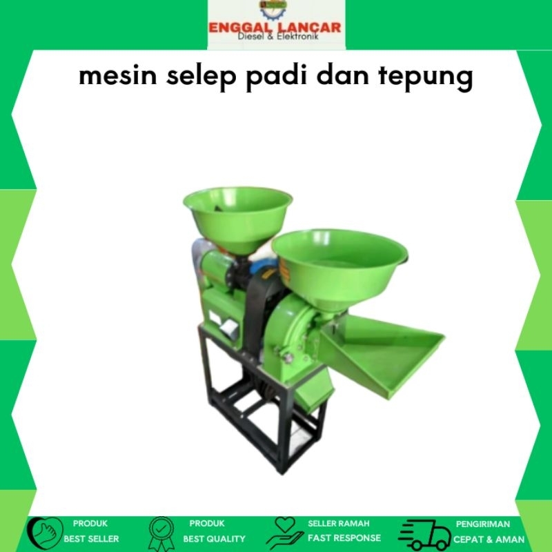 mesin selep padi dan tepung