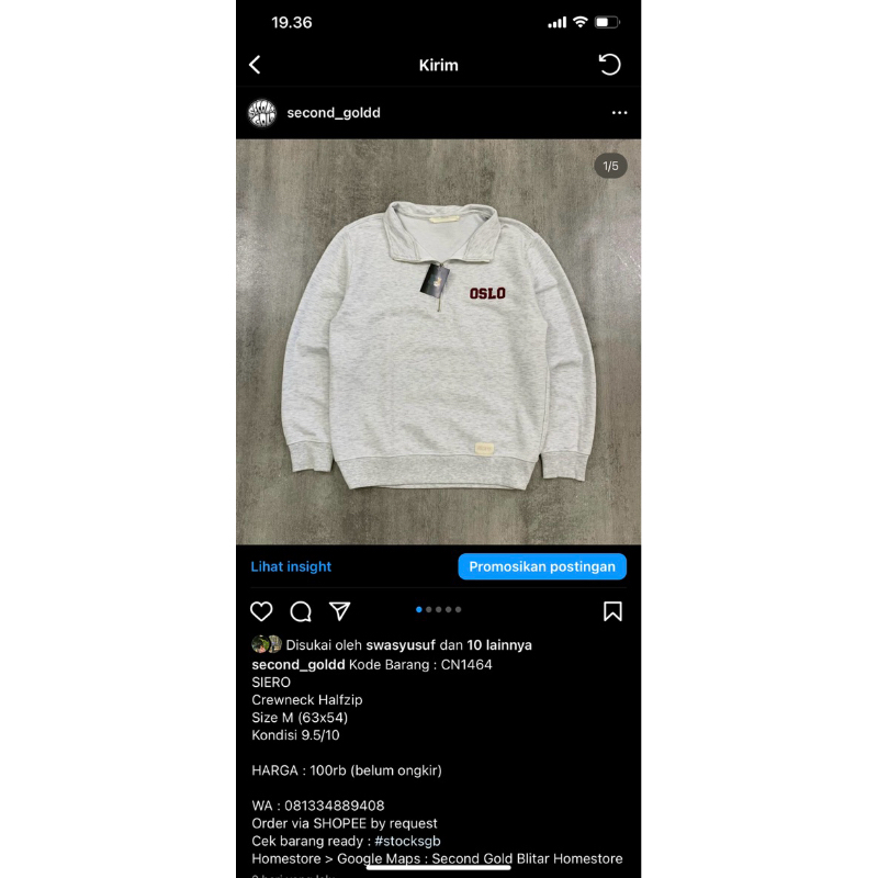 Sweater Siero CN1464