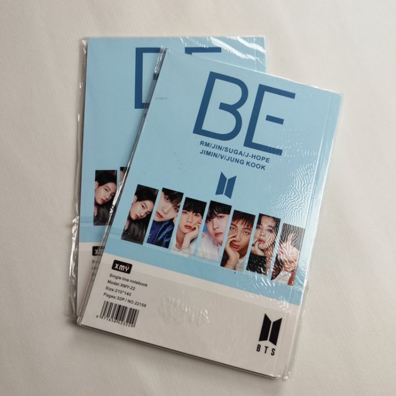 

Buku Tulis BTS BE RM/jung kook/v/suga/j-hope/jin/jimin