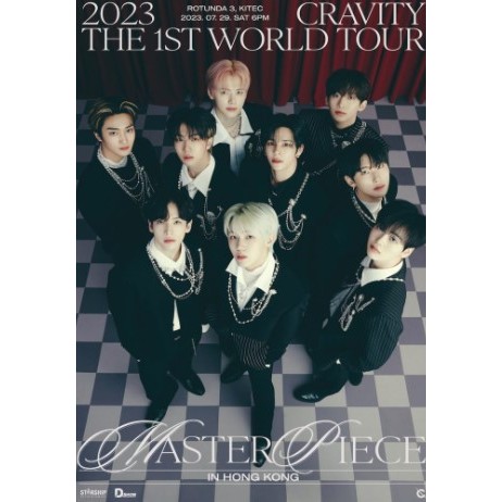 konser  Cravity the 1st world tour "Masterpiece" in Seoul 2023