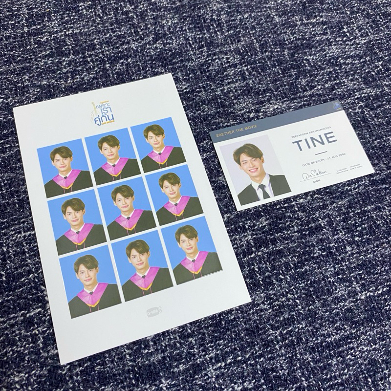 2GETHER POSTCARD PHOTOCARD PC NAMECARD TINE WIN METAWIN