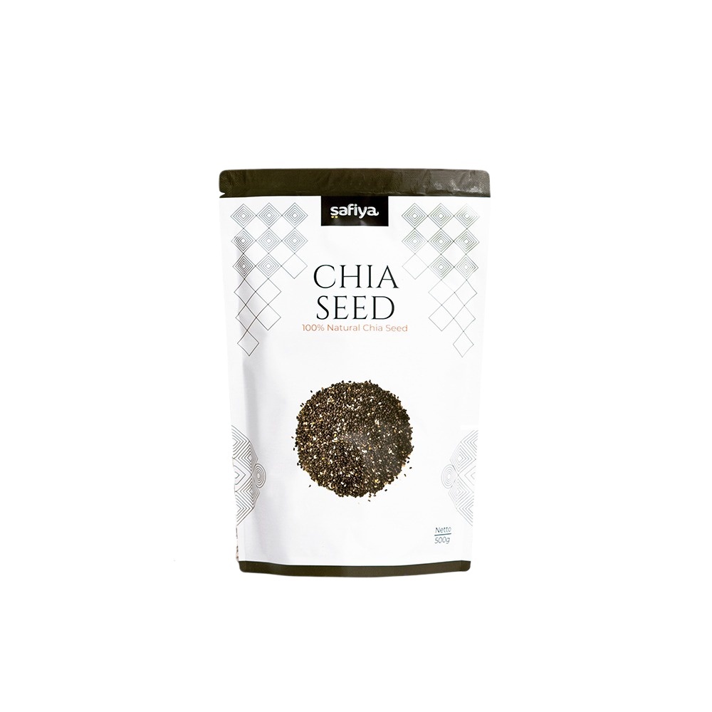 

Organic Black Chia Seed Safiya 1 Kg Chiaseed Premium Original