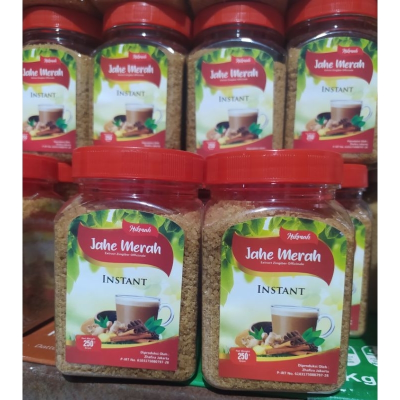 

Jahe merah instan