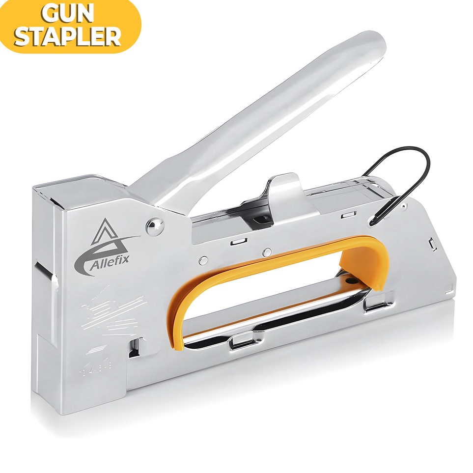 

KODE Q83G Allefix Staples Tembak Gun Tacker Stapler Staples Perekat Powerfull 65446566