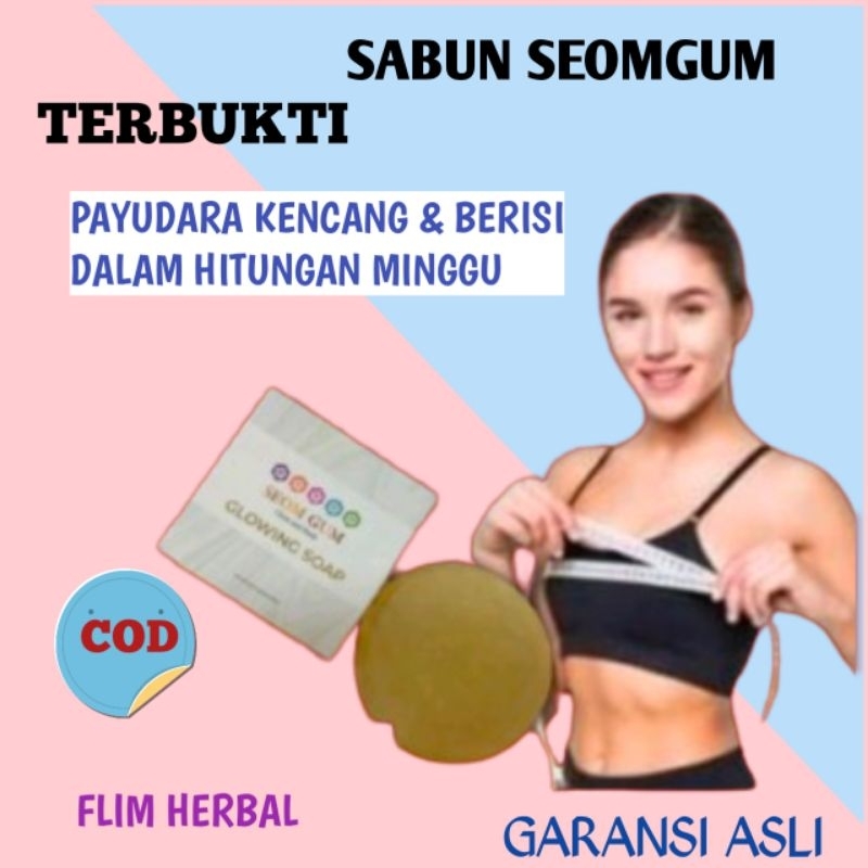 Sabun Seom Gum Pembesar Payudara Bokong Mr.P Permanen Ampuh Cepat BPOM