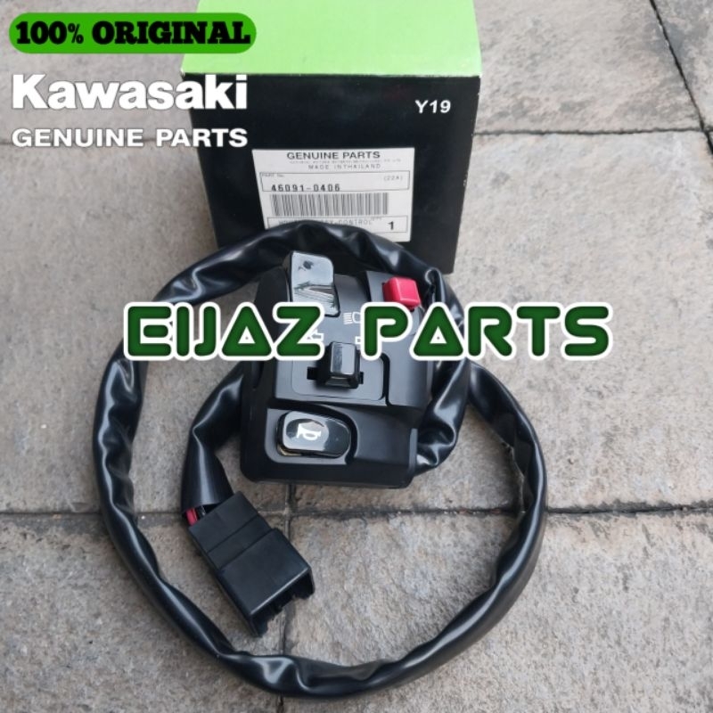 holder saklar kiri versys 650 ninja 650 original kawasaki