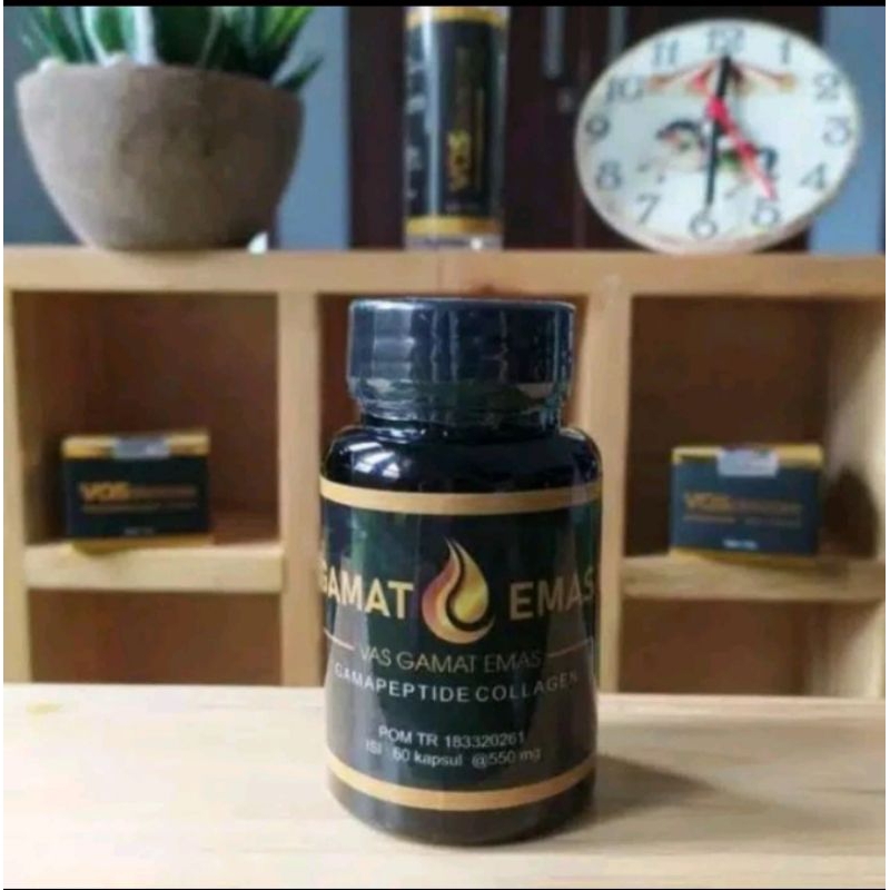 GAMAT EMAS PEMUTIH GAMAT EMAS VAS COLLAGEN ASLI ORIGINAL