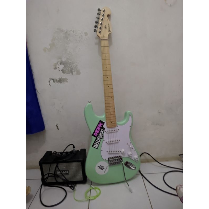 Gitar listrik difergio + Ampli