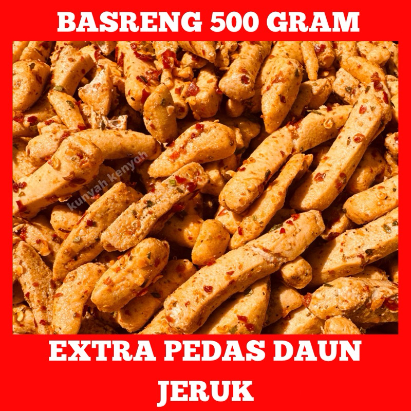 

BASRENG 500 GRAM / BASRENG PEDAS EXTRA DAUN JERUK