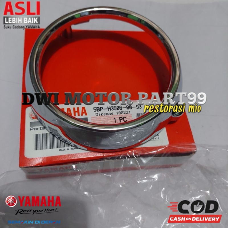 CINCIN RING SPIDOMETER SPIDO METER SPEEDOMETER KM RXKING RX KING CHROME ORI ORIGINAL 5BP-H3506-00-93
