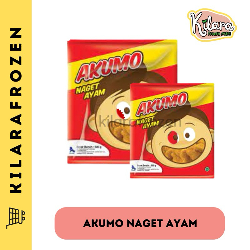 

AKUMO CHICKEN NUGGET / NAGET AYAM 250 GRAM - 500 GRAM