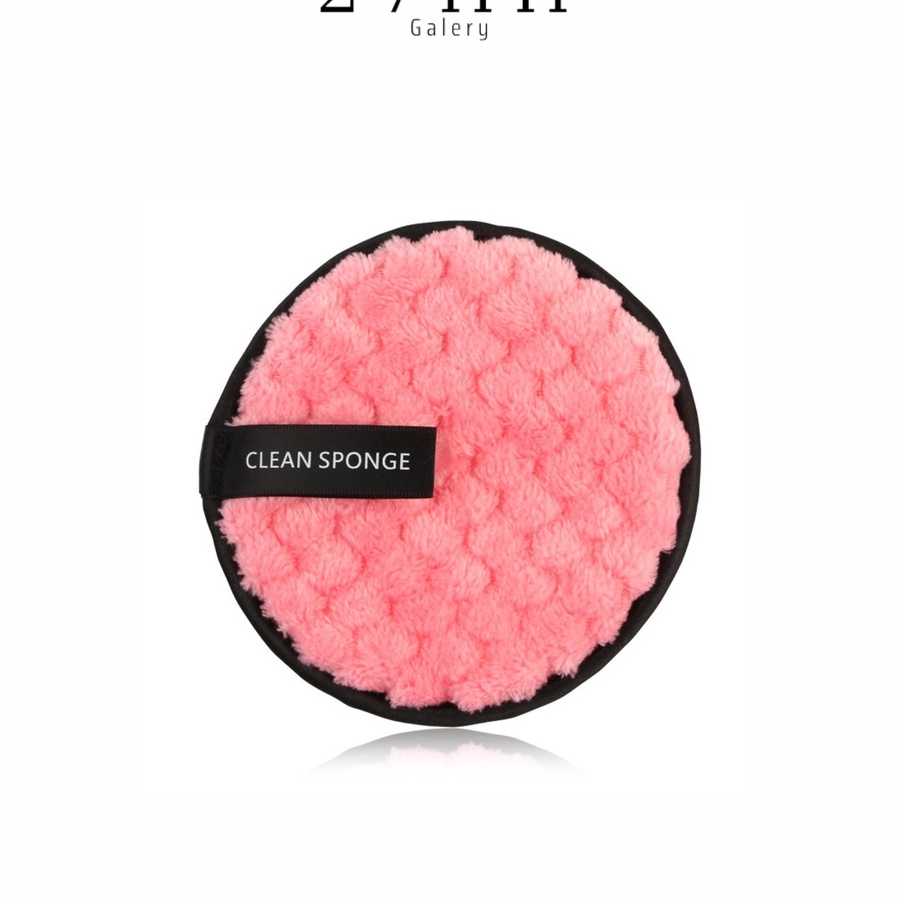 Free Ongkir 27HH CLEAN SPONGE COTTON PUFF MAKE UP REMOVER  SPON CUCI MUKA PEMBERSIH WAJAH