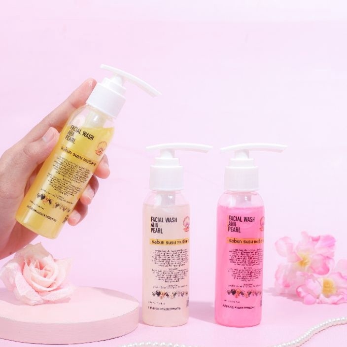 Terlaku SABUN AHA MUTIARA  SABUN PEARL AHA  SABUN SUSU MUTIARA