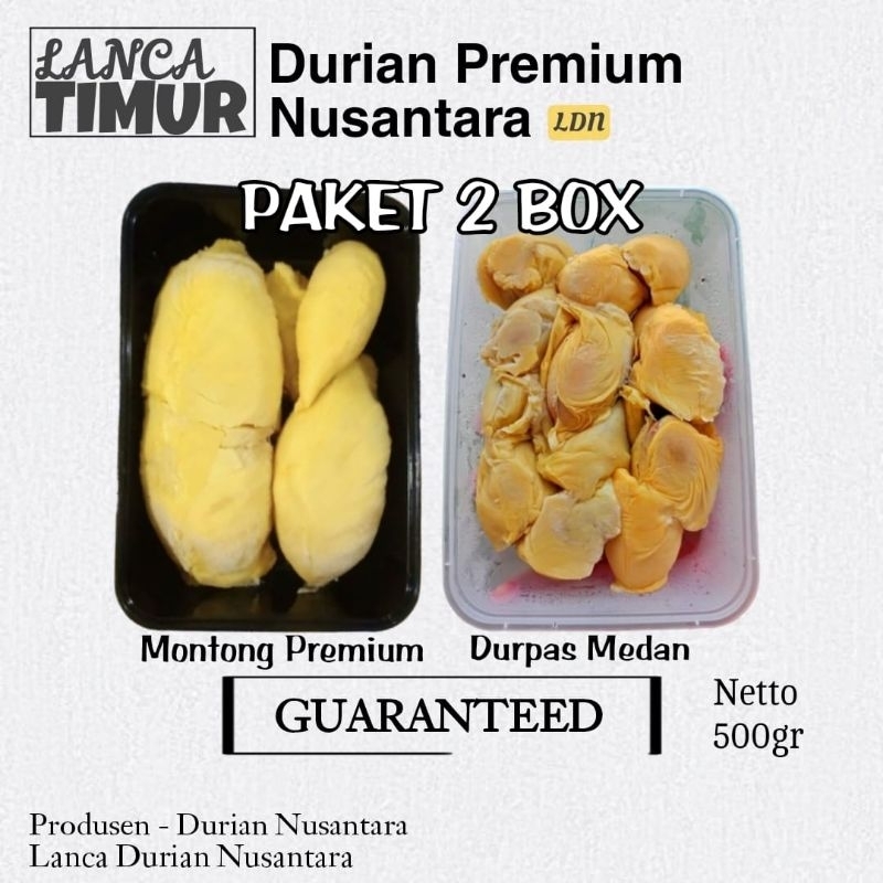

PAKET DURIAN KUPAS MEDAN & DURIAN MONTONG PREMIUM / DURIAN KUPAS PREMIUM KEMASAN 500GRAM