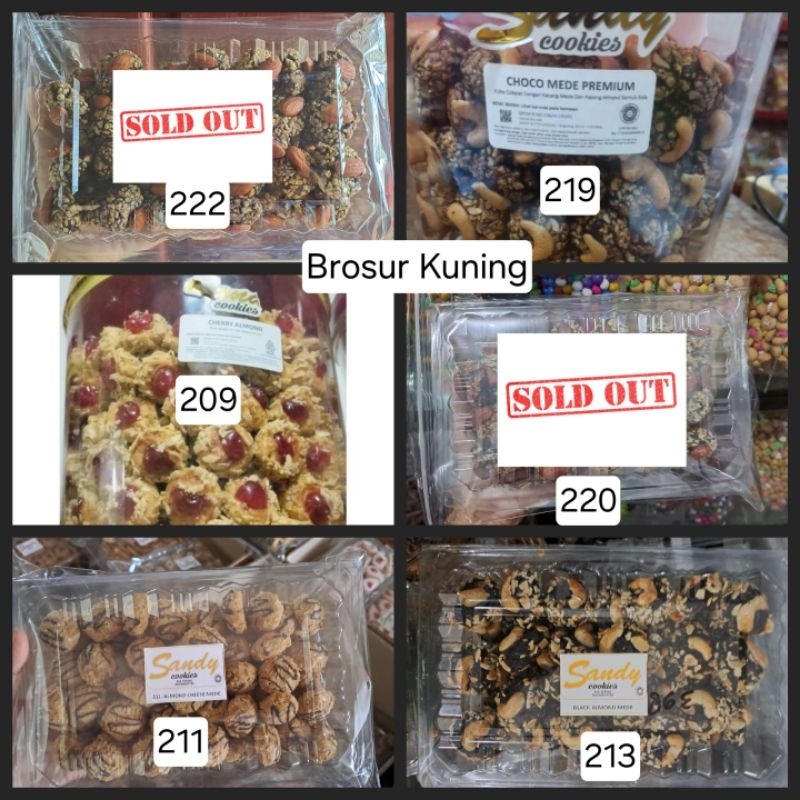 Sandy cookies Premium 500gram