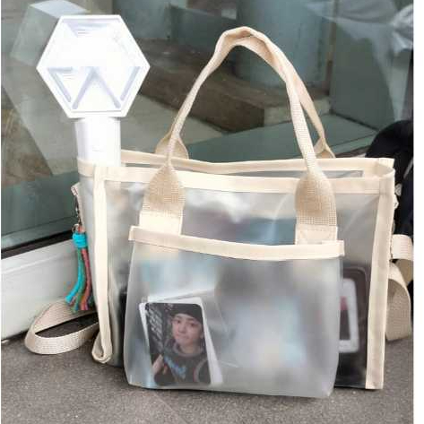 TAS PVC/TAS KONSER/PVC HAND BAG/TAS SELEMPANG