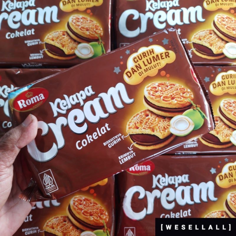 

Roma Kelapa Cream Biskuit Cokelat 189 gr | 0033AAA