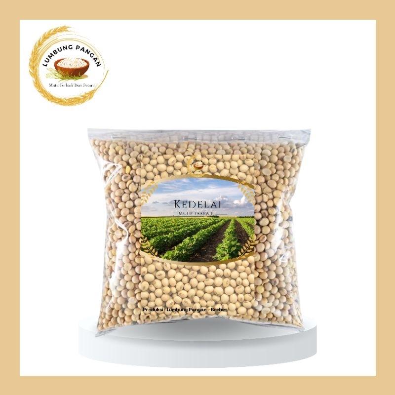 

Kacang Kedelai Lokal 1kg / Kedelai Lokal Termurah / LumbungPangan