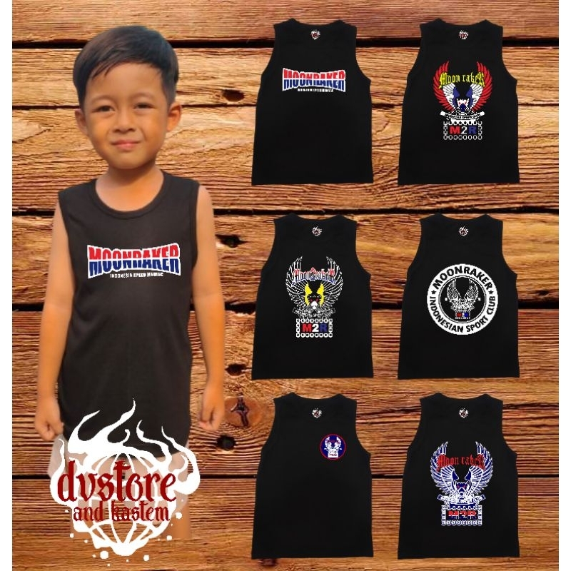moonraker//lekmong anak moonraker//singlet anak//kaos moonraker//kaos anak//kaos viral//kaos murah b
