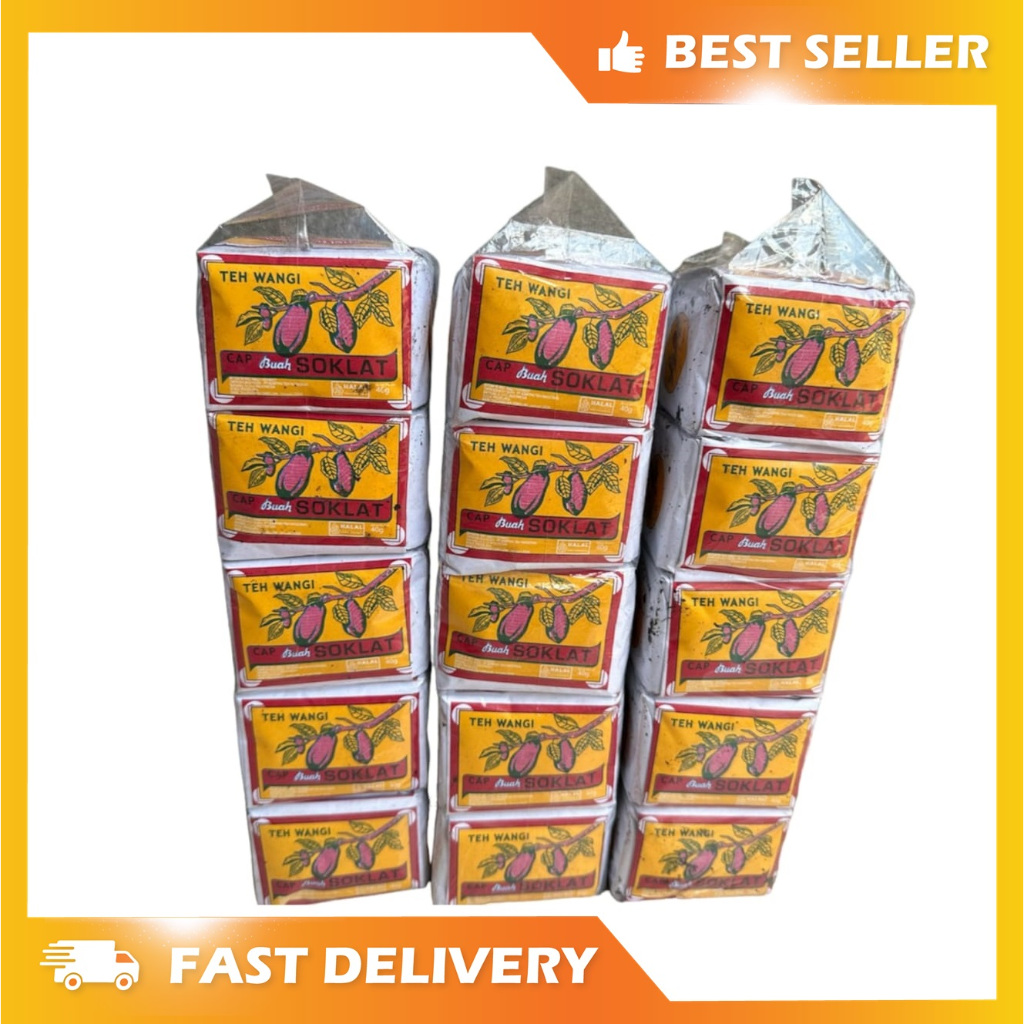 

TEH CAP SOKLAT 40GRAMX10 TEH ANGKRINGAN WEDANGAN JAWA MURAH
