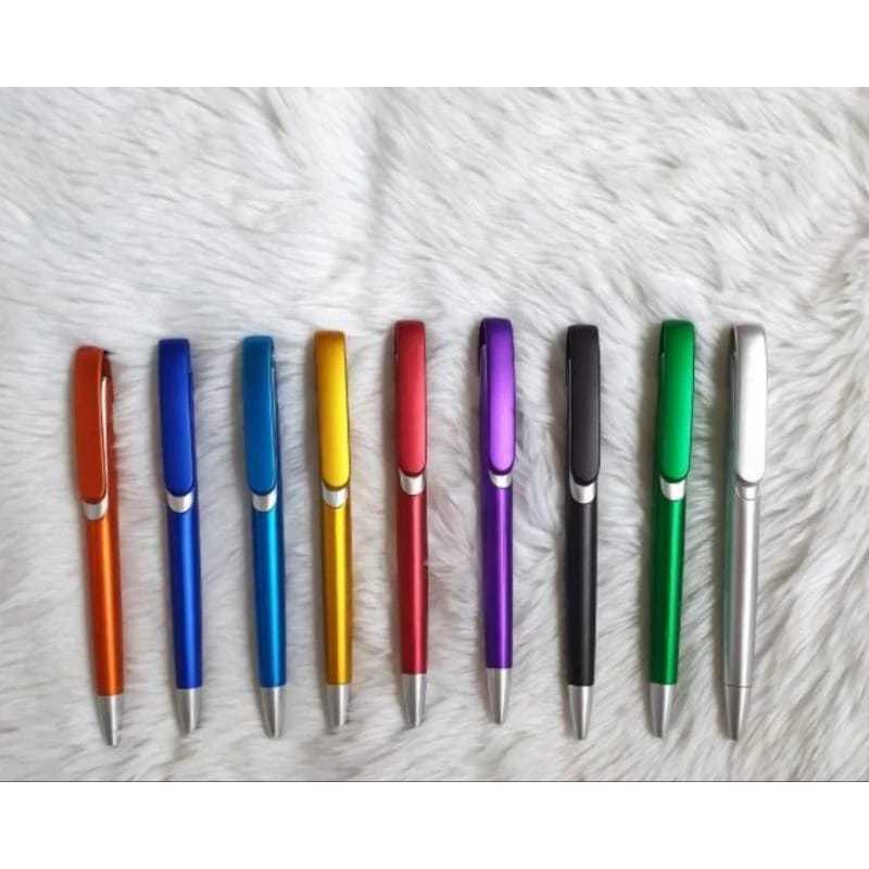 

Bolpen Logo Souvenir Gift Warna Warni Bisa Cetak Custom