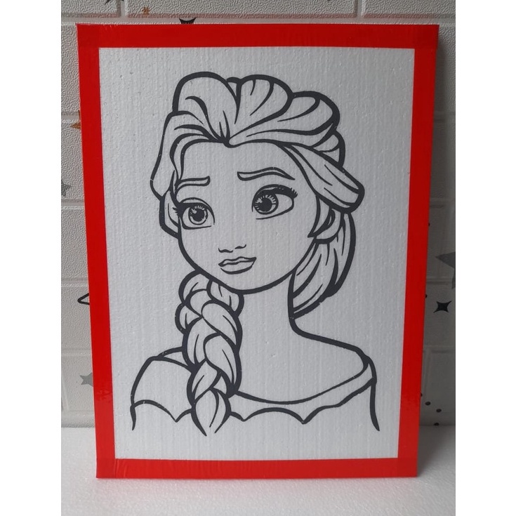

KODE U32U Paket 25 lukis sterofoam ukuran 3x4x1 list lakban gabus lukis lukisan merwarnai sterofoam lukisan sterofom melukis edukasi gabus